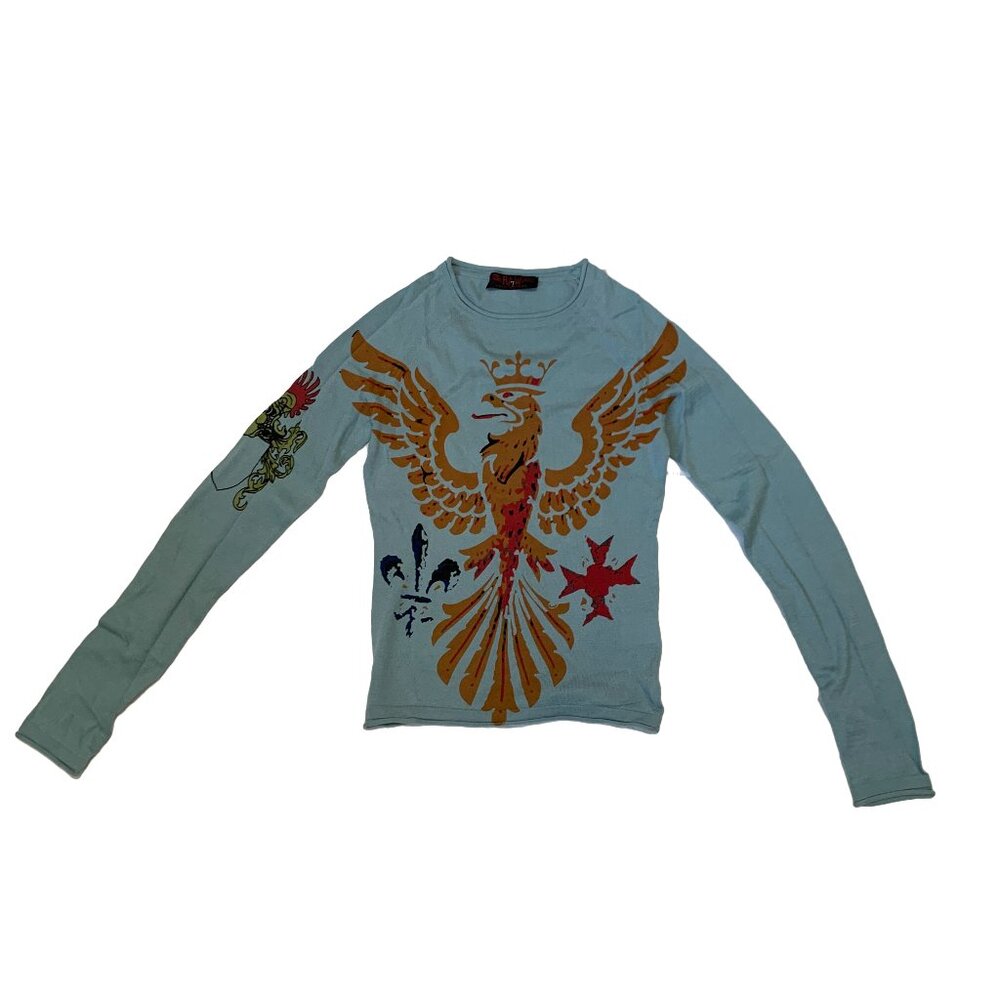 Raw7 T-Shirt “Eagle” - Blue